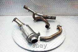 2005 05-09 Suzuki SV650 SV650S YOSHIMURA Exhaust Headers Head Pipes Muffler Can