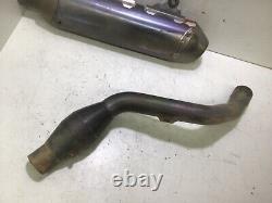 2007 07 KTM 450SXF 450 SX-F FMF Exhaust Header Head Mid Pipe Silencer Muffler