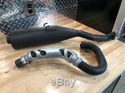 2007 Polaris Outlaw 525 Irs Head Exhaust Pipe Muffler Silencer New Take Off