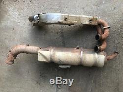 2008 yamaha grizzly 700 esp Exhaust oem Muffler and head pipe