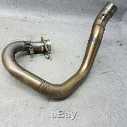 2011-2012 Honda CRF450R Yoshimura RS4 Titanium Exhaust Header Head pipe +springs