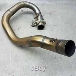 2011-2012 Honda CRF450R Yoshimura RS4 Titanium Exhaust Header Head pipe +springs