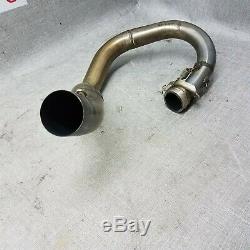 2011-2012 Honda CRF450R Yoshimura RS4 Titanium Exhaust Header Head pipe +springs