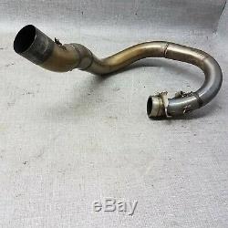 2011-2012 Honda CRF450R Yoshimura RS4 Titanium Exhaust Header Head pipe +springs