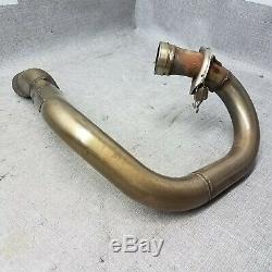 2011-2012 Honda CRF450R Yoshimura RS4 Titanium Exhaust Header Head pipe +springs