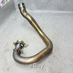 2011-2012 Honda CRF450R Yoshimura RS4 Titanium Exhaust Header Head pipe +springs