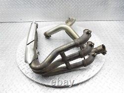 2012 09-12 Triumph 1050 Speed Triple R Exhaust Manifold Header Head Mid Pipe Lot