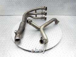 2012 09-12 Triumph 1050 Speed Triple R Exhaust Manifold Header Head Mid Pipe Lot