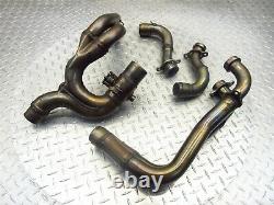 2013 11-15 Aprilia RSV4 R OEM Exhaust Header Head Pipes Manifold Lot