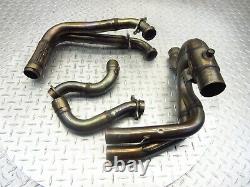 2013 11-15 Aprilia RSV4 R OEM Exhaust Header Head Pipes Manifold Lot