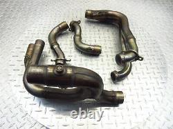 2013 11-15 Aprilia RSV4 R OEM Exhaust Header Head Pipes Manifold Lot