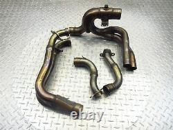 2013 11-15 Aprilia RSV4 R OEM Exhaust Header Head Pipes Manifold Lot