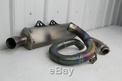 2013 YZ450F Doctor DR D Ti Head Mid Pipe Silencer Exhaust YZ450 YZ 450 10 13