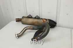 2013 YZ450F Doctor DR D Ti Head Mid Pipe Silencer Exhaust YZ450 YZ 450 10 13