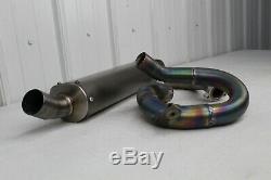 2013 YZ450F Doctor DR D Ti Head Mid Pipe Silencer Exhaust YZ450 YZ 450 10 13