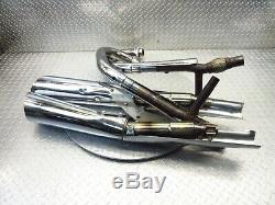 2014 12-15 Moto Guzzi California 1400 Custom Exhaust Mufflers Head Pipe Manifold