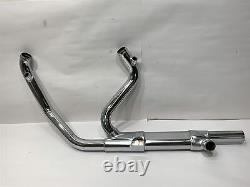 2017-19 Harley-Davidson Touring FLH Head Exhaust Pipe with o2 Sensor Holes