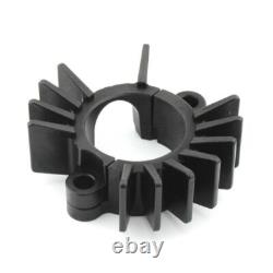 2x Black Finned Exhaust Pipe Head Heat Sink Fixing Clips For Street Twin 2016-23