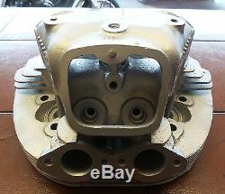 3792 Cylinder Head 650ss Racer Converted To Flange Fitting Exhaust Pipes