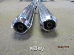 72 73 Honda CB350 CB 350 K3 K4 OEM Exhaust System Left & Right Muffler Head Pipe