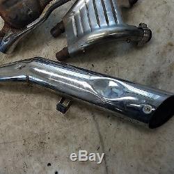 83-86 Honda V65 Magna Vf1100c Exhaust Headers Head Pipe Mufflers Collector Pipes