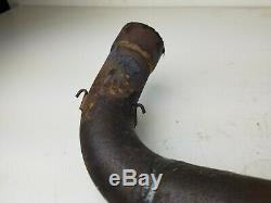 85 86 Atc250r Honda Side Exit Drag Exhaust Head Pipe Muffler 1985 1986 250r Atc