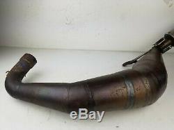 85 86 Atc250r Honda Side Exit Drag Exhaust Head Pipe Muffler 1985 1986 250r Atc