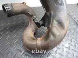 89-94 Kawasaki Kdx 200 Kdx200 Oem Exhaust Pipe Head Pipe Chamber 18002-1933