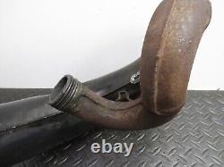 89-94 Kawasaki Kdx 200 Kdx200 Oem Exhaust Pipe Head Pipe Chamber 18002-1933