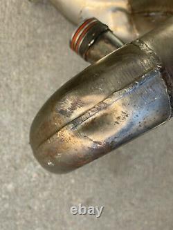 95-06 Kawasaki KDX200 KDX220R FMF Gnarly Exhaust Head Pipe Expansion Chamber