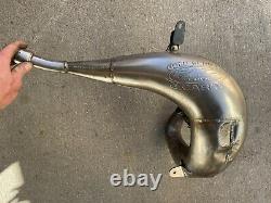 95-06 Kawasaki KDX200 KDX220R FMF Gnarly Exhaust Head Pipe Expansion Chamber