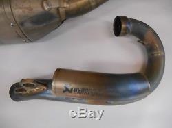 Akrapovic Ktm Sx-f Sxf 250 350 2016 2017 2018 Exhaust Head Pipe Silencer Muffler