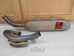 Akrapovic Ktm Sx-f Sxf 250 350 2016 2017 2018 Exhaust Head Pipe Silencer Muffler