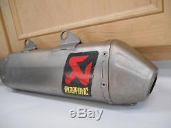 Akrapovic Ktm Sx-f Sxf 250 350 2016 2017 2018 Exhaust Head Pipe Silencer Muffler