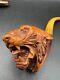 Antique Meerschaum Lions Head Pipe