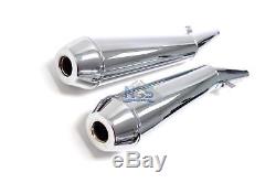 BMW R100 R90 R80 R75 Head Pipes Mufflers OEM 2-Into-2 Chrome Exhaust System