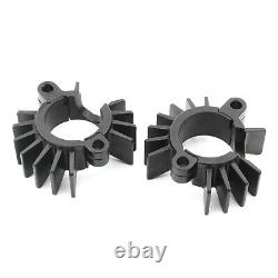 Black Exhaust Pipe Head Heat Sink Fixing Clips For SCRAMBLER 1200 XE 2019-2023