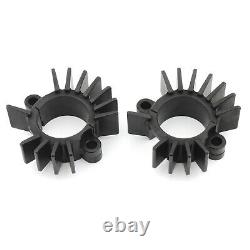 Black Exhaust Pipe Head Heat Sink Fixing Clips For SCRAMBLER 1200 XE 2019-2023