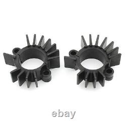 Black Finned Exhaust Pipe Head Heat Sink Fixing Clips For STREET CUP 2017-2018