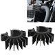 Black White Exhaust Pipe Head Heat Sink Fixing Clips For Street Twin 2016-23