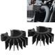 Black White Exhaust Pipe Head Heat Sink Fixing Clips For Street Twin 2016-23 New