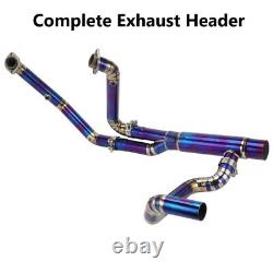 Catalytic Exhaust Head Pipe Header For Harley Road King FLHR / Special 2017-2021