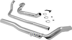 Cobra Exhaust True Dual Head Pipes FLH, FLT CHROME 6250 63-1035 1800-0634