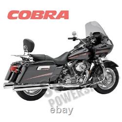 Cobra Hd Exhaust Cobra True Dual Head Pipes Chrome Chrome 6250