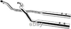 Cobra True Duals Dual Head Pipes Headers Exhaust 07-08 Harley Bagger 6251