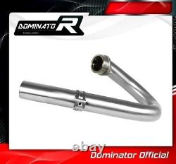 DR-Z 400 S SM Header Head Front Pipe without PowerBomb DOMINATOR 2000 2019