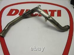 Ducati 749 749S 2003-2006 999 2003 2004 Horizontal Head Exhaust Pipe 57010731B