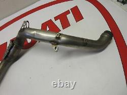 Ducati 749 749S 2003-2006 999 2003 2004 Horizontal Head Exhaust Pipe 57010731B