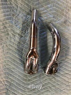 Ducati 851 Superbike Chrome Exhaust Head Pipes New Old Stock