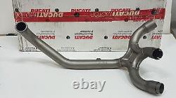 Ducati Monster 400 600 750 Exhaust Pipe Horizontal Head 57010291A